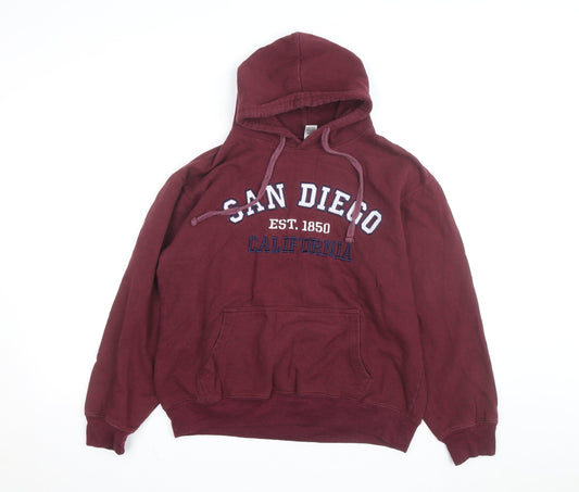Great Souvenirs San Diego Men's Red Pullover Hoodie Medium