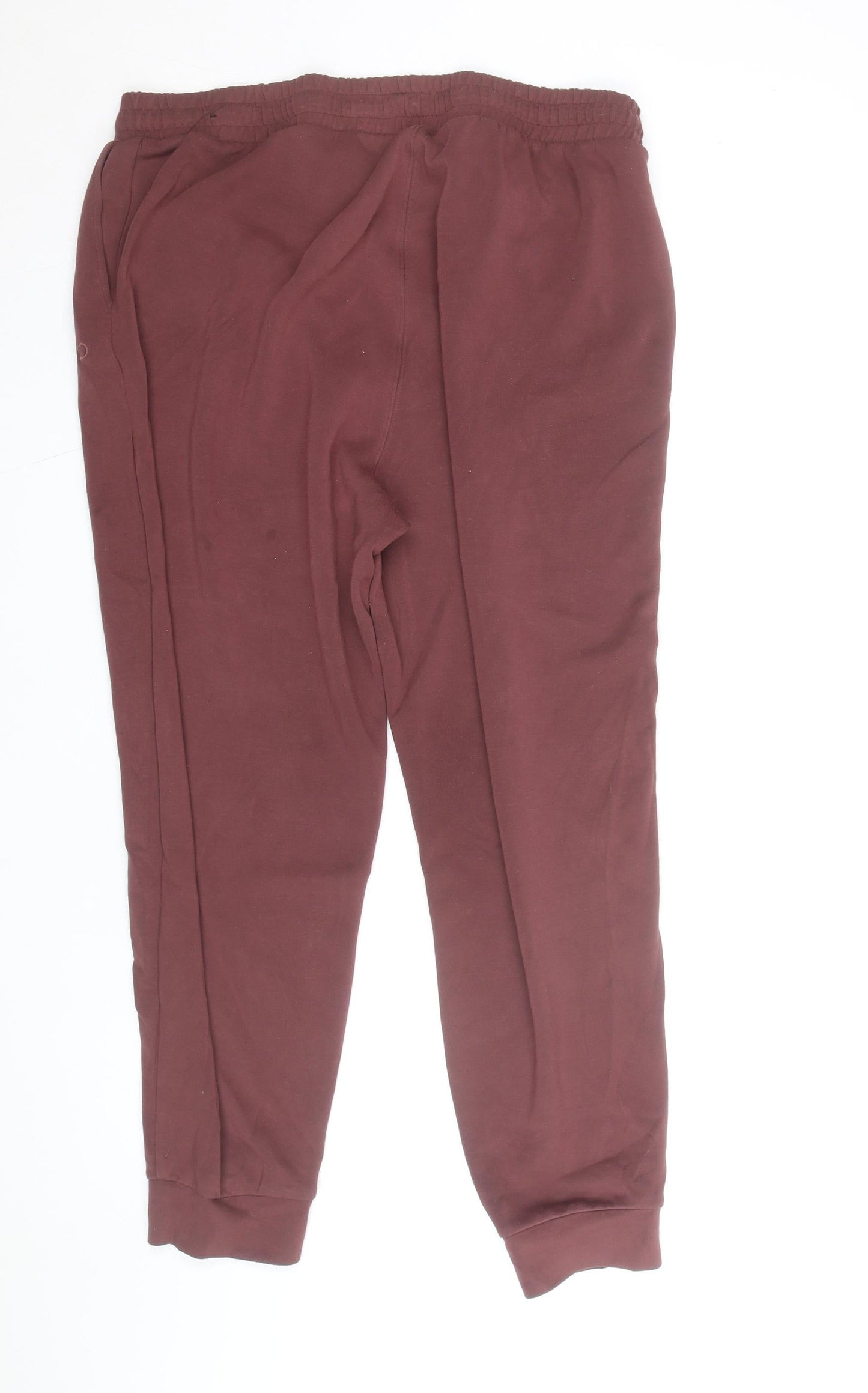 Marks and Spencer Women Brown Jogger Sweatpants Size M Cotton Blend