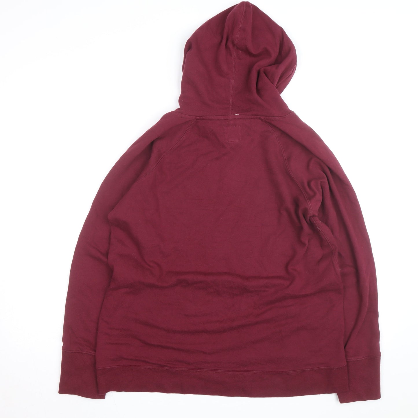 Champion Men's Red Pullover Hoodie Large Regular Fit Fleece