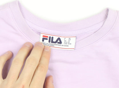 Fila Women’s Lilac Crew Neck Pullover Sweatshirt UK M