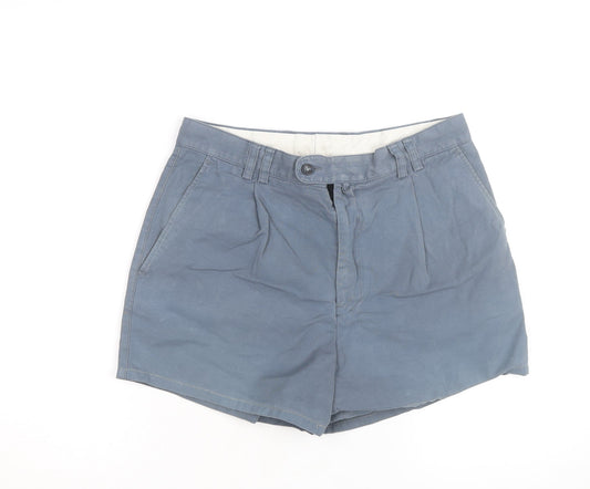 Guise Men's Blue Chino Shorts Size 32S Regular Fit Casual