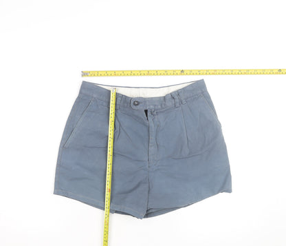 Guise Men's Blue Chino Shorts Size 32S Regular Fit Casual