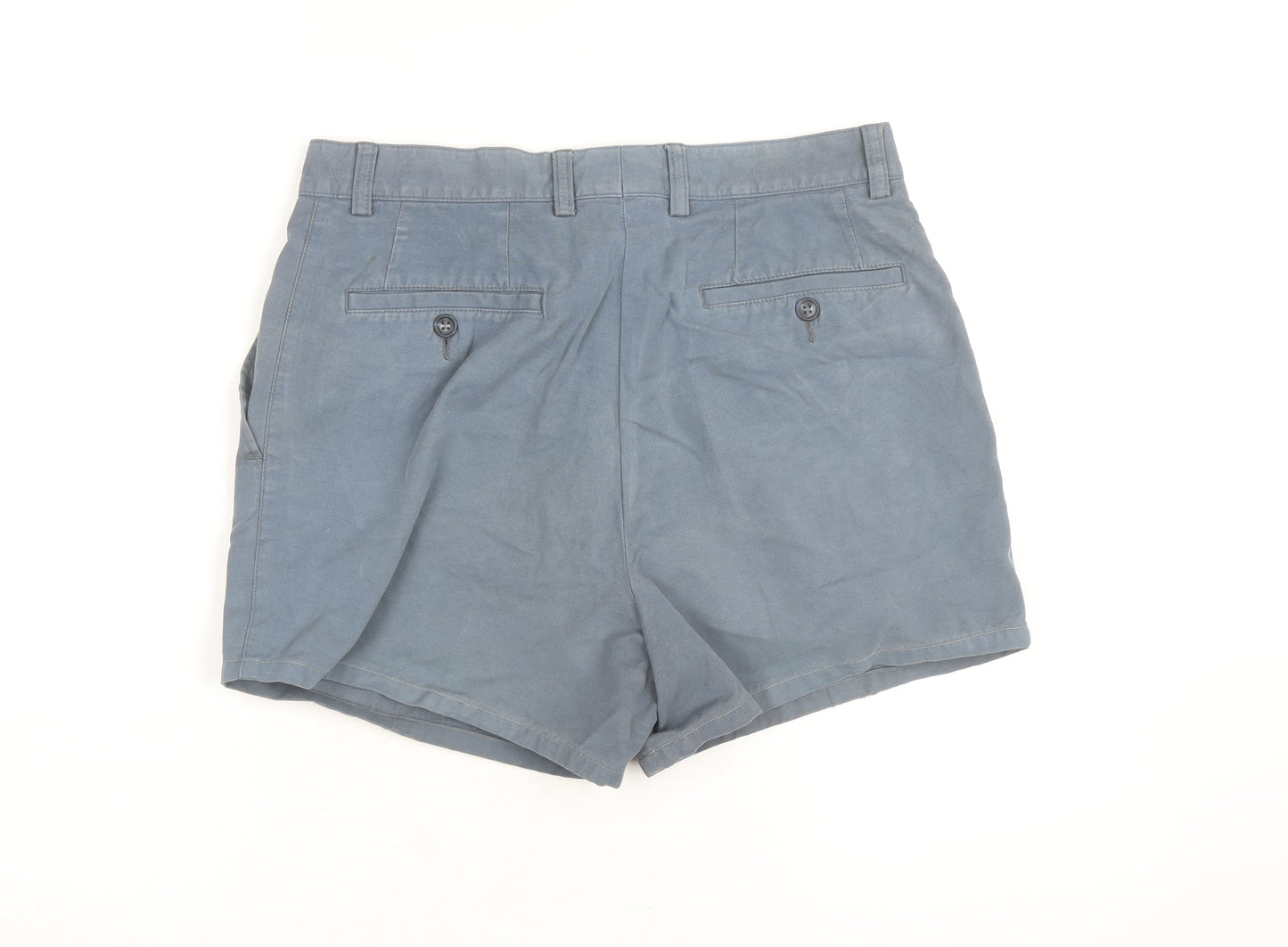 Guise Men's Blue Chino Shorts Size 32S Regular Fit Casual