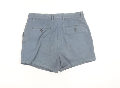 Guise Men's Blue Chino Shorts Size 32S Regular Fit Casual