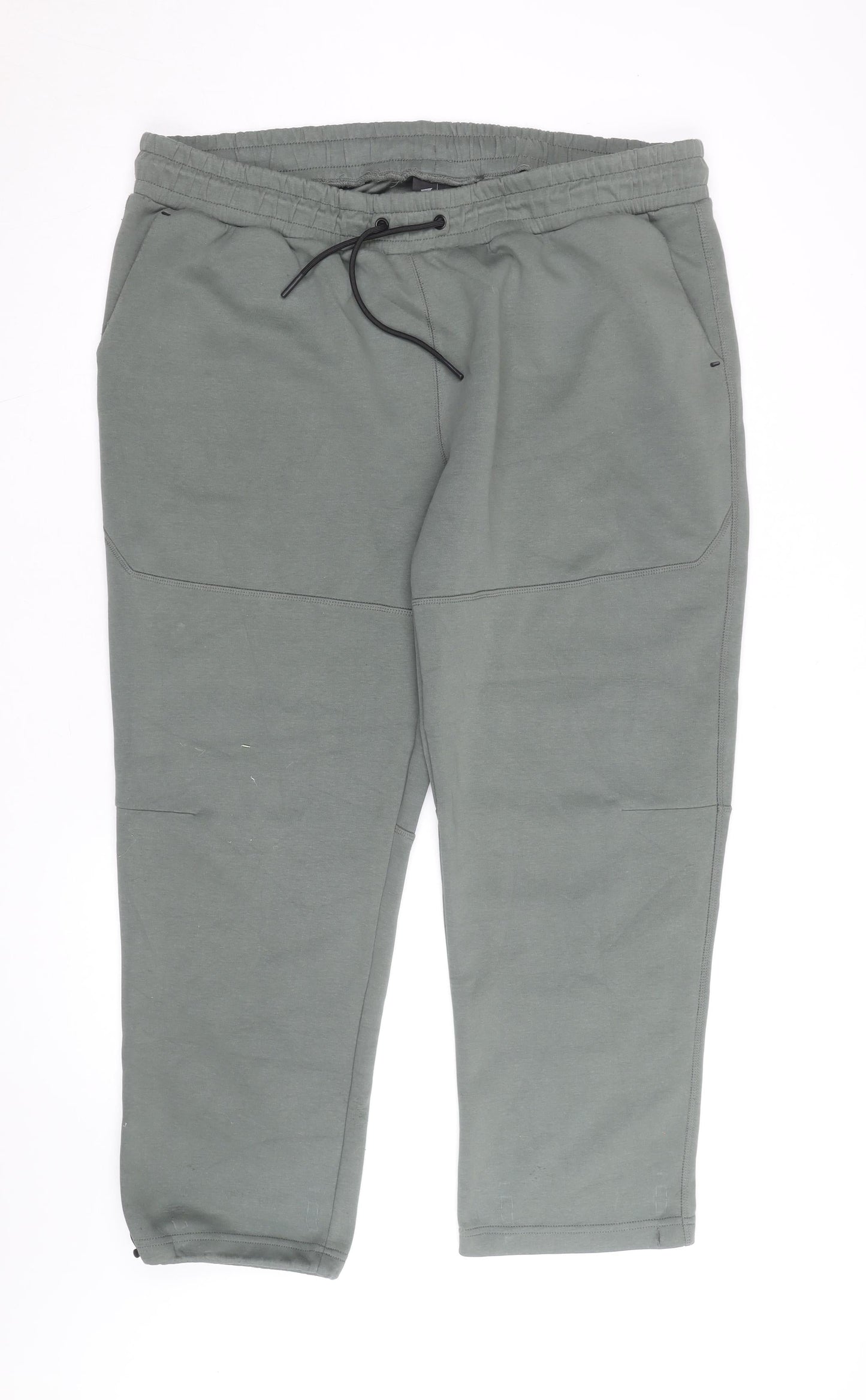 Primark Men’s Grey Jogger Sweatpants 2XL Regular Fit Drawstring Waist