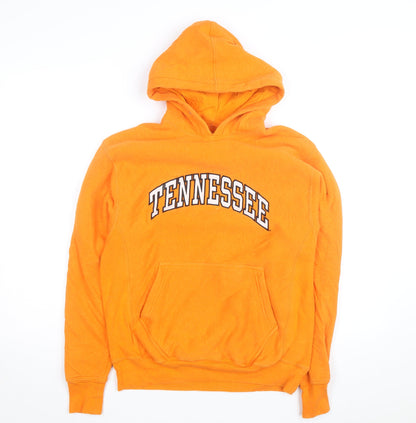 Steve & Barry's Men's Orange XS Pullover Hoodie Tennessee Graphic Fleece