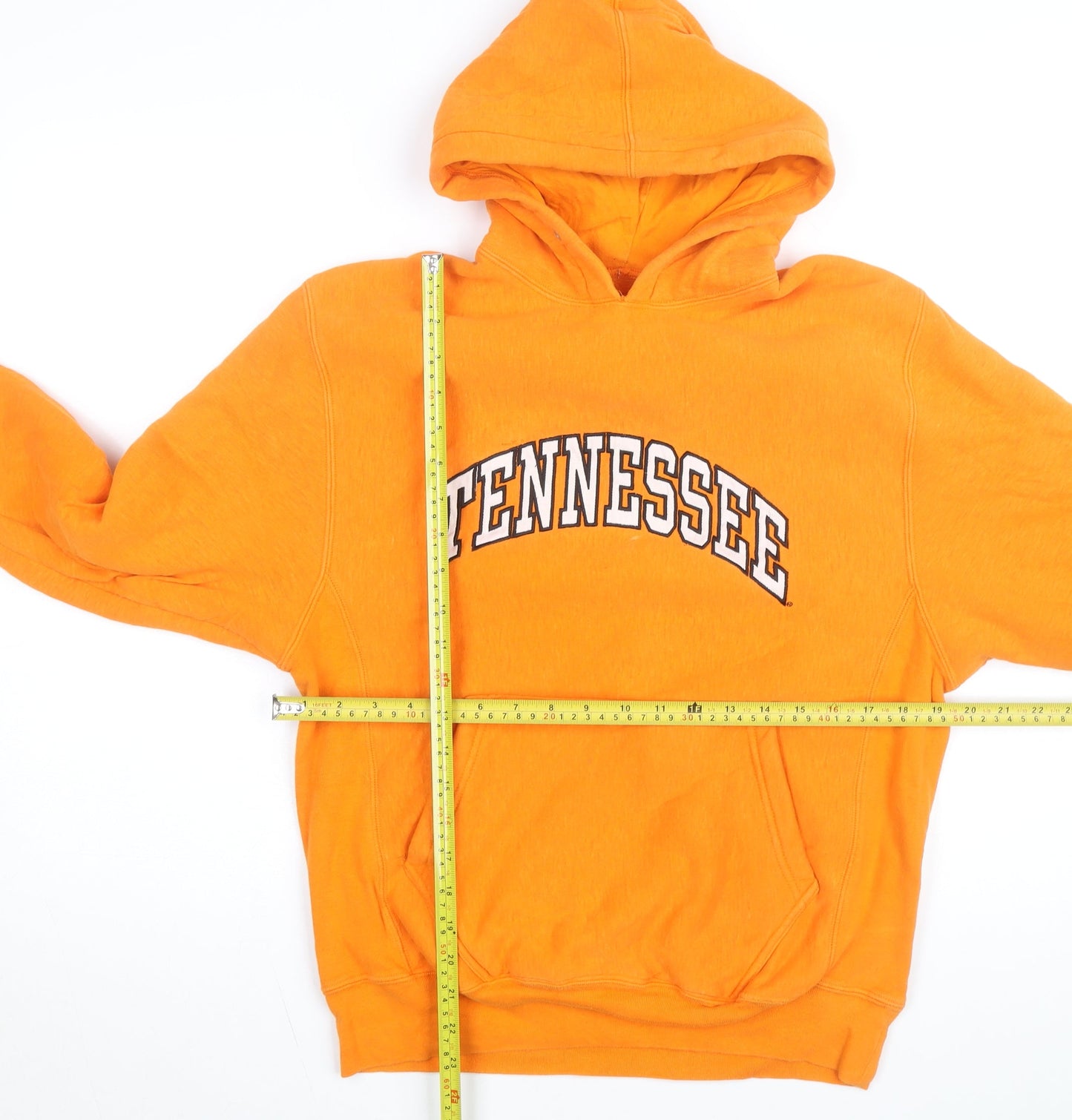 Steve & Barry's Men's Orange XS Pullover Hoodie Tennessee Graphic Fleece