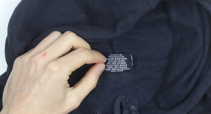 MV Sport Men's Navy Naval Academy Pullover Hoodie Size S