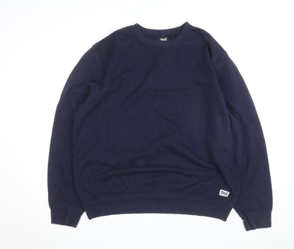 Everlast Men’s Blue XL Pullover Crew Neck Sweatshirt