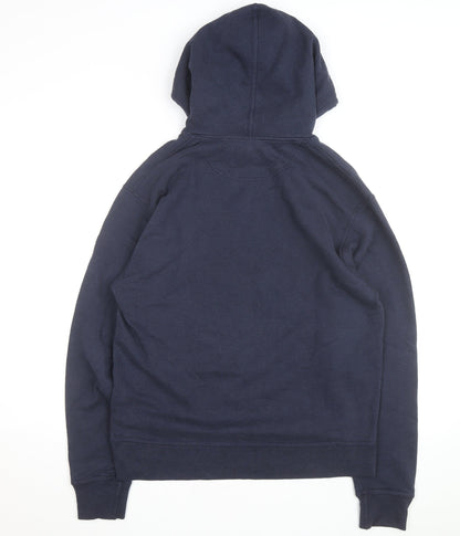 Champion Men's Blue Pullover Hoodie M Regular Fit Fleece