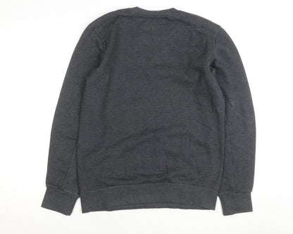 Russell Athletic Men's Grey Small Sweatshirt Wave Volleyball Pullover