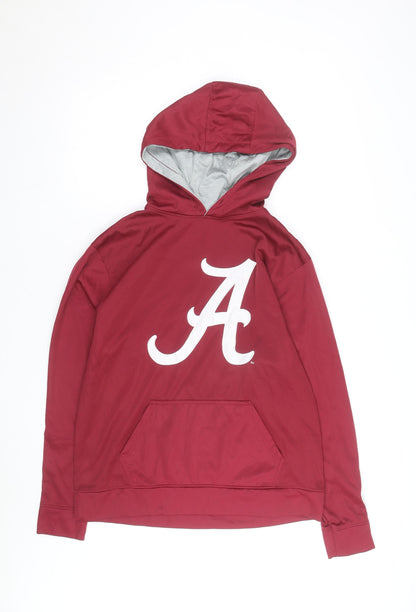 Cover One Apparel Men’s Red L Pullover Hoodie with Logo
