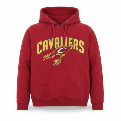 NBA Boys Red Cleveland Cavaliers Pullover Hoodie One Size