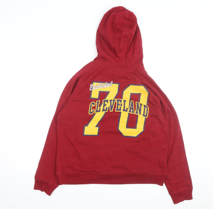 NBA Boys Red Cleveland Cavaliers Pullover Hoodie One Size