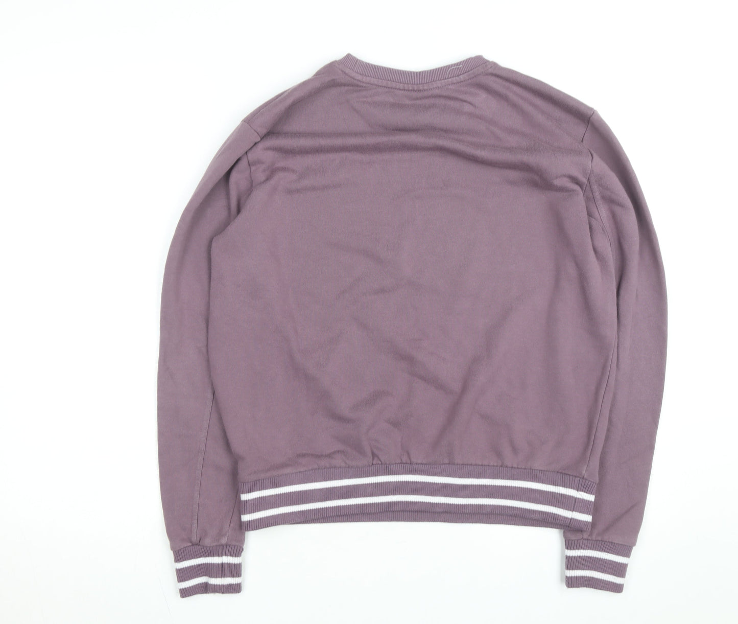 Fila Men’s Purple Crew Neck Pullover Sweatshirt Size M