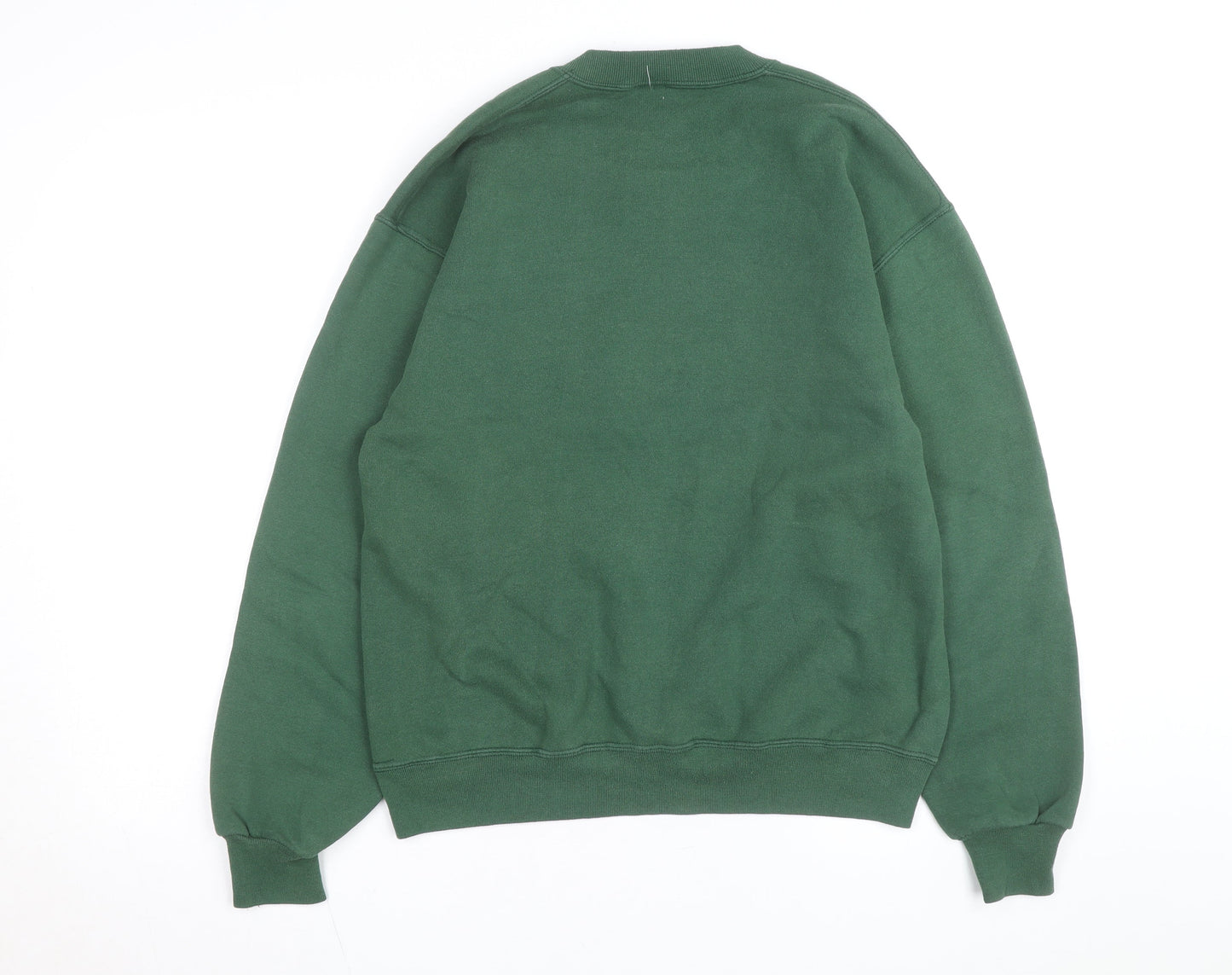 Russell Athletic Men's Green Packers Sweatshirt Medium Pullover Crew Neck