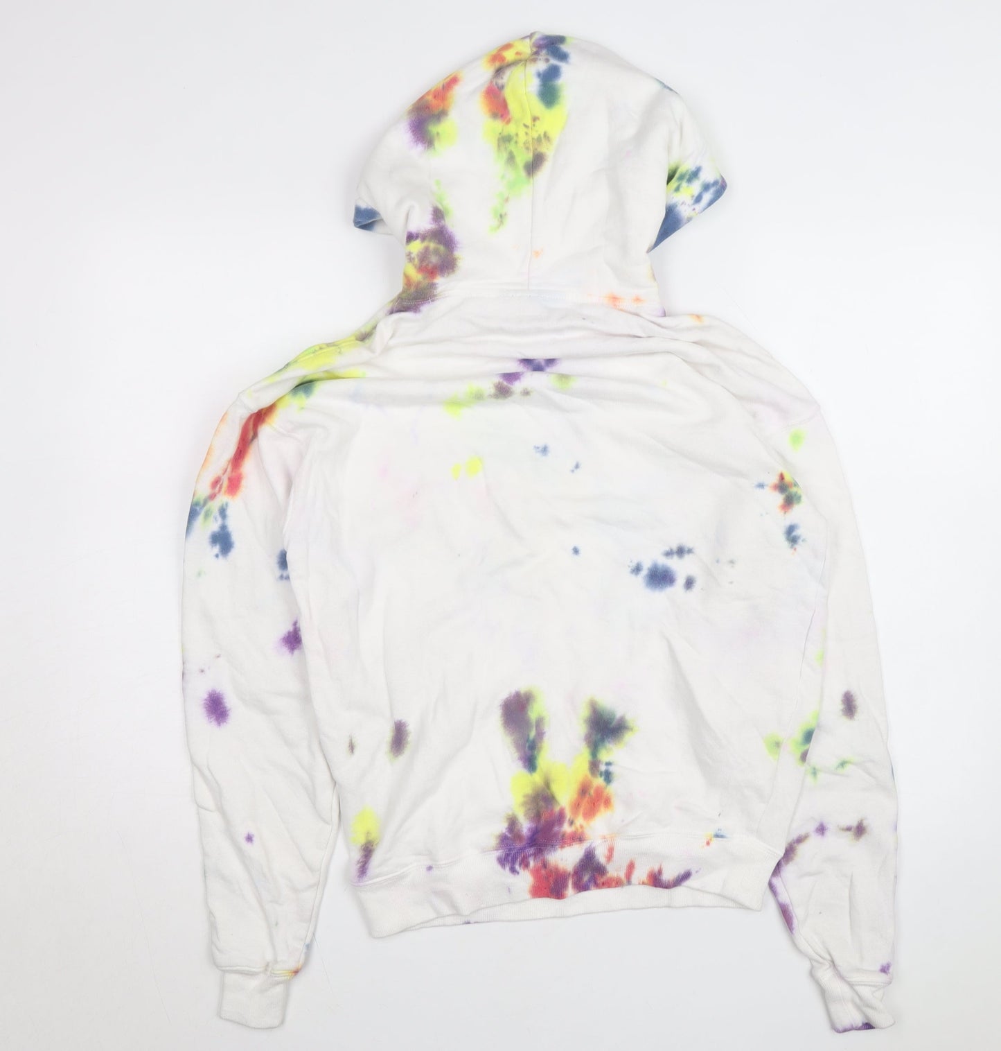 No Boundaries Women’s Multicoloured Tie-Dye Pullover Hoodie XS Cotton