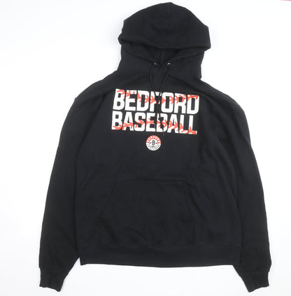 Champion Men's Black Bedford Baseball XL Pullover Hoodie