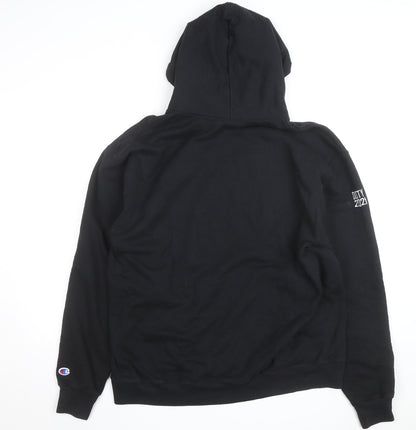 Champion Men's Black Bedford Baseball XL Pullover Hoodie