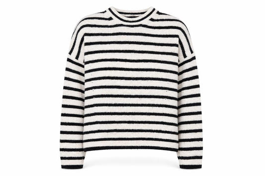 Whistles Women’s Multicoloured Striped Wool Blend Pullover Jumper XS