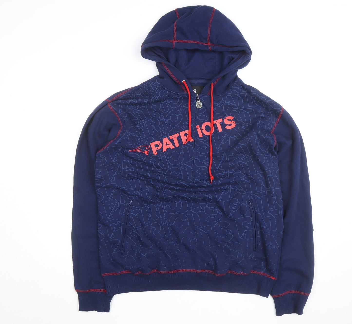 NFL Pro Line Men's Blue Hoodie M Pullover Graphic Hooded Sweatshirt