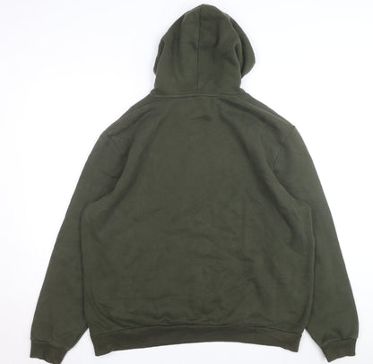 Puma Men’s Green XL Pullover Hoodie Fleece Sweatshirt