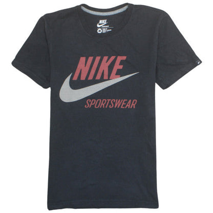 Nike Men's Black Slim Fit Sportswear T-Shirt Size M