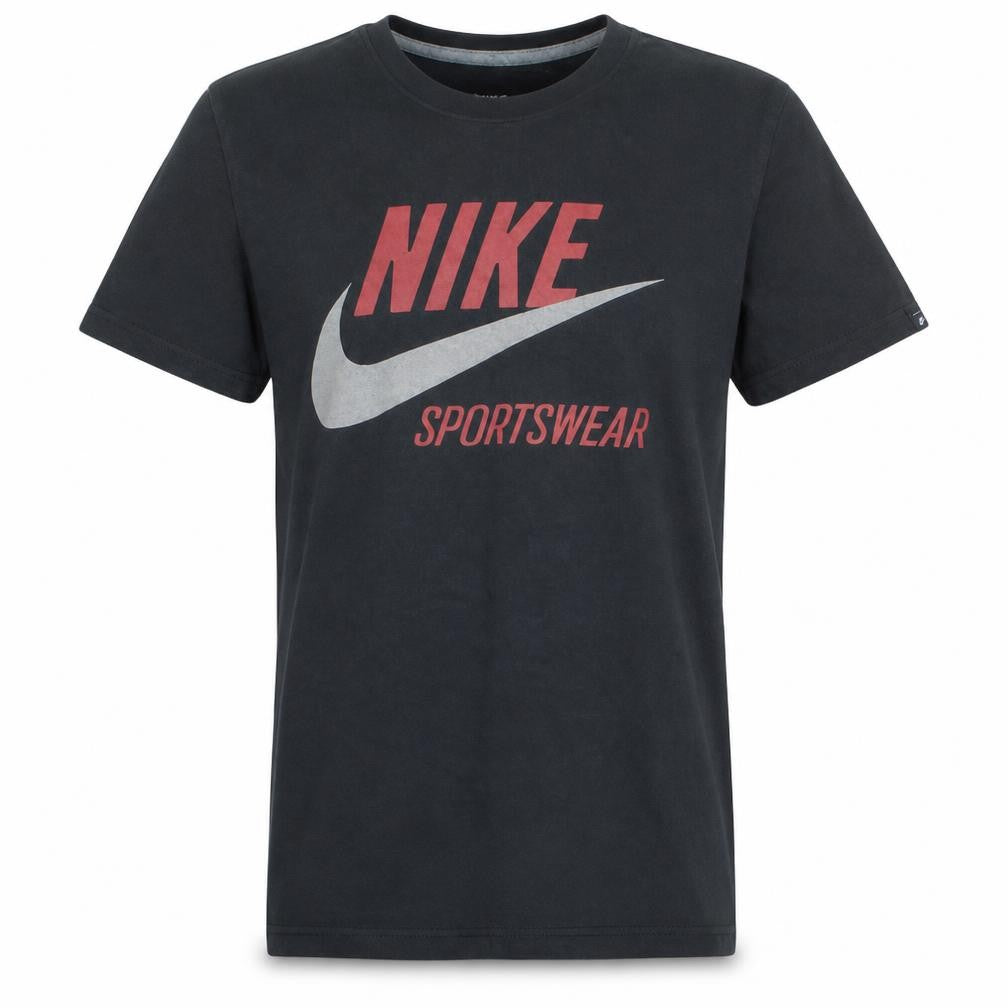 Nike Men's Black Slim Fit Sportswear T-Shirt Size M
