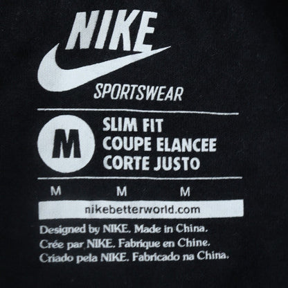 Nike Men's Black Slim Fit Sportswear T-Shirt Size M