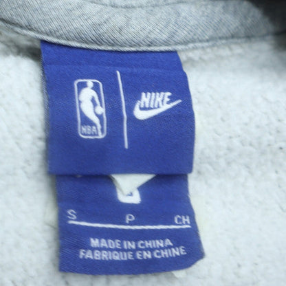 Nike Mens Grey Chicago Bulls Hoodie S Pullover Graphic Print NBA