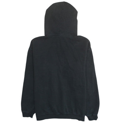 Stussy Men's Black Pullover Logo Hoodie Size M Fleece