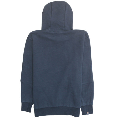 Ellesse Men's Blue Pullover Hoodie Size L Logo Fleece Sweatshirt