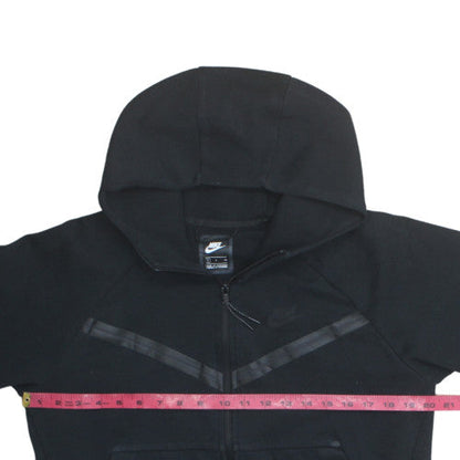 Nike Men's Black Small Full Zip Hoodie Sweatshirt
