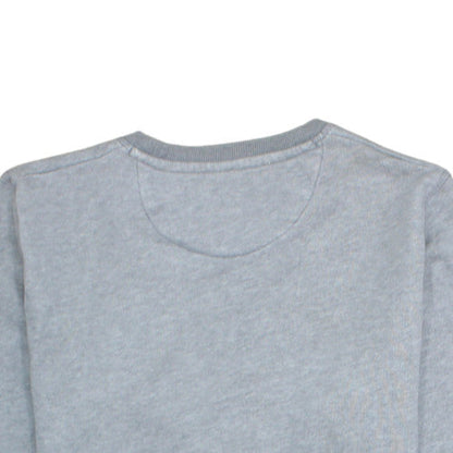 GANT Men's Grey Crew Neck Pullover Sweatshirt M Regular Fit