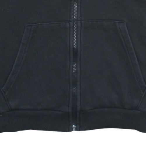 Puma Men's Black Full Zip Hoodie Size S Regular Fit Cotton Blend
