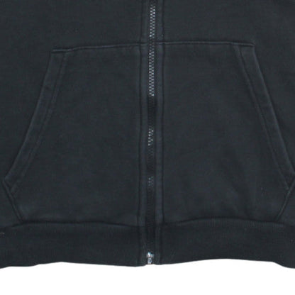 Puma Men's Black Full Zip Hoodie Size S Regular Fit Cotton Blend