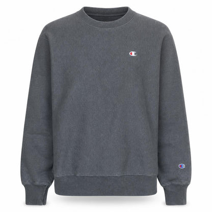 Champion Men Grey Large Reverse Weave Pullover Sweatshirt