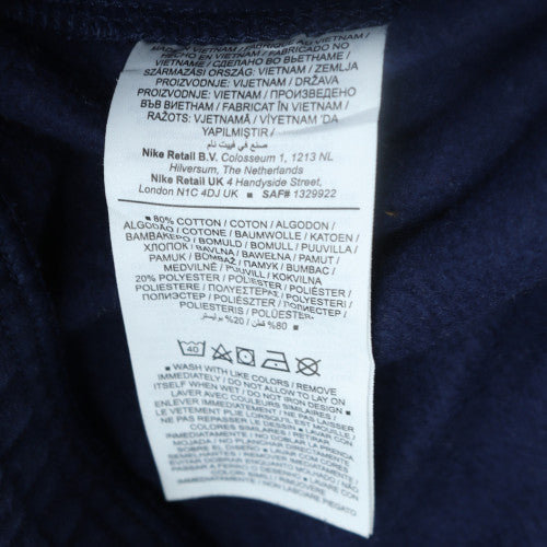 Nike Men's Blue Fleece Jogger Sweatpants M Regular Fit