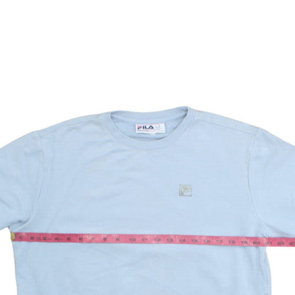 FILA Mens Blue Crew Neck Pullover Sweatshirt Size L