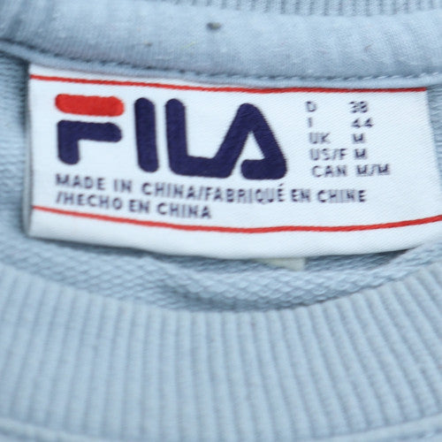 FILA Mens Blue Crew Neck Pullover Sweatshirt Size L