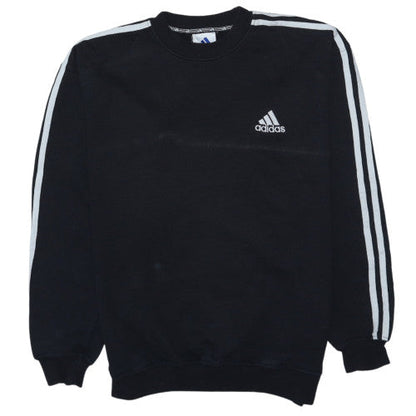 Adidas Men's Black M Crew Neck Pullover Sweatshirt