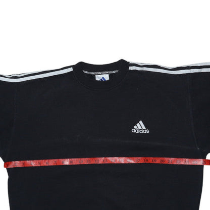 Adidas Men's Black M Crew Neck Pullover Sweatshirt