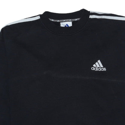 Adidas Men's Black M Crew Neck Pullover Sweatshirt