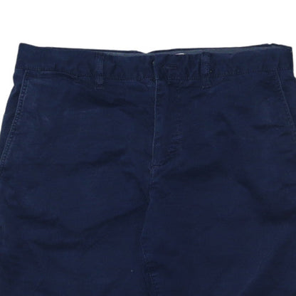 Lacoste Men Blue Slim Fit Chino Shorts Size 32