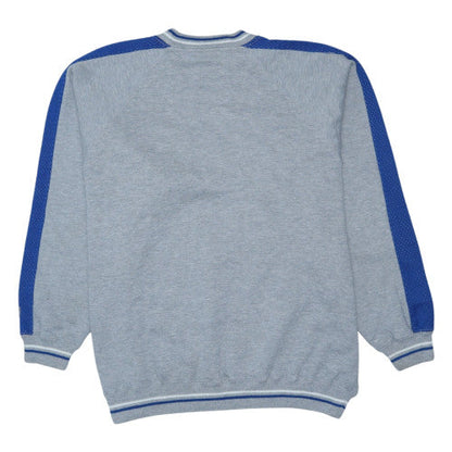 Lee Sport Men Grey Blue New York Giants Pullover Sweatshirt XL