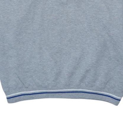 Lee Sport Men Grey Blue New York Giants Pullover Sweatshirt XL