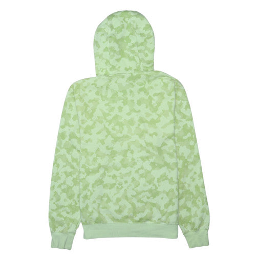 Nike Men's Green Camouflage Fleece Pullover Hoodie Size M