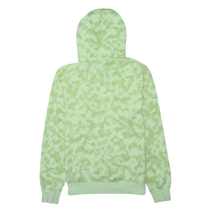 Nike Men's Green Camouflage Fleece Pullover Hoodie Size M