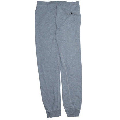 Stone Island Men's Grey Large Jogger Sweatpants Drawstring Cotton