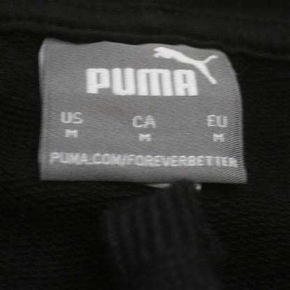 Puma Men's Black Manchester City Pullover Hoodie Size M